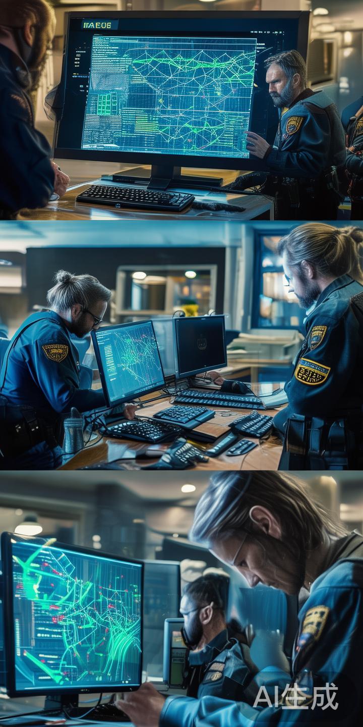 在实际操作中，调查人员对多个涉案账户进行追踪，挖掘