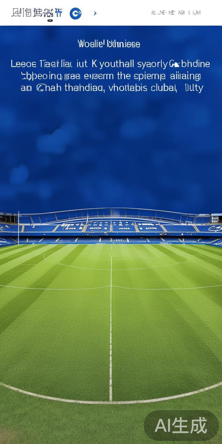 江南体育携手莱斯特城共同打造创新青训体系的合作升级方案 在全球足球竞争日益激烈的背景下,青训体系成为俱乐部